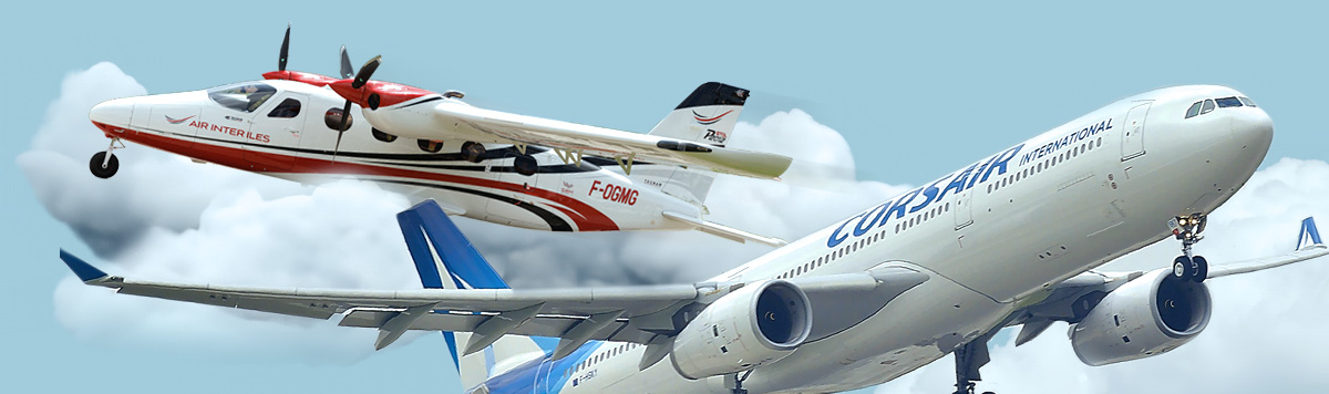 Heading to Saint Barthélemy: Corsair Expands Its Network through a Partnership with Air Inter Iles by St Barth Executive