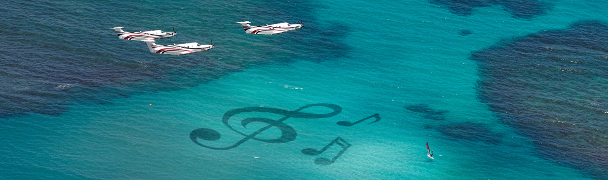 Fly with St Barth Executive to St Barth Music Festival